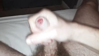 Quickie; My Horny Cock Covered In Precum ⁄ Ejeculating ⁄ UNCUT DICK ⁄ Big Cumshot EvilTwinks - SeeBussy.com