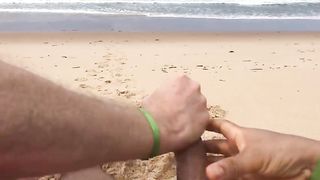 My straight friend touch my dick in the beach Kadu10 - SeeBussy.com