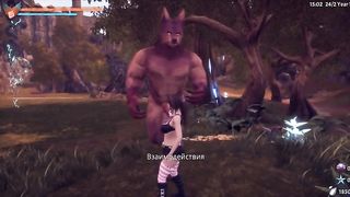 The tail and ears are back in fashion cosplay forest [Gameplay] YR Lesnik - SeeBussy.com
