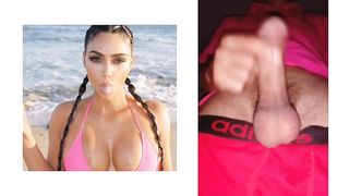 I dedicate a tribute to the beautiful and sexy Kim Kardashian calie29 - Free Gay Porn