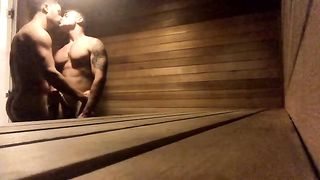 [2018-07-26] 12 - who loves to get some sauna action Its always been our favorite place to show off