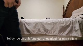 Stripping and stretching my feet after a long day at work NOVAdesi - Free Gay Porn