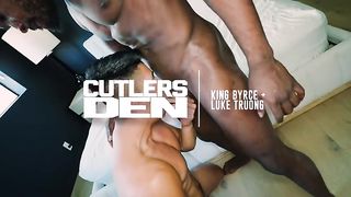 King Bryce Raw Fucks Power Bottom Luke Truong for Cutler's Den Cutlers Den - Amateur Gay Porn
