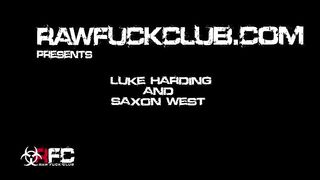 Luke & Saxon; Raw and Dirty Fuck Buddies Raw Fuck Club - Amateur Gay Porn