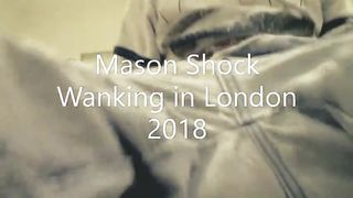 Smoking, Edging, wanking   cumshot  (pnp) Mason Shock - Amateur Gay Porn