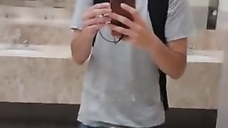 mall mirror the toilet meee nathan nz - Free Amateur Gay Porn