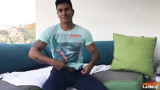 Latin Boy Erick Beating Off CJXXX - Amateur Gay Porno