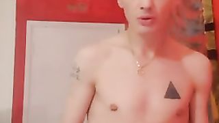 Slow Motion Cock and Ass Teasing Mason Shock - Gay Porno