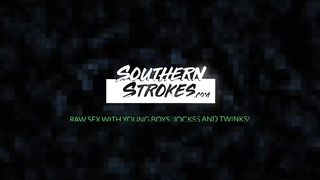 SOUTHERNSTROKES Young Timber Harvest Beats Off In The Shower Southern Strokes - A Gay Porno Video