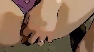 2 Video Clips in 1. 30 second Clip of Wife Playing with her Pussy Converted to an Anime Version Jetsfan1983 - SeeBussy.com