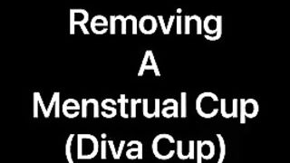 Watch me Show you how I Insert & Remove a Menstrual Cup during my Period Jetsfan1983 - SeeBussy.com