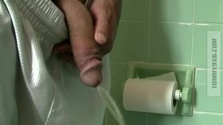 Watch Tommy Stroke his Monster Cock in the Bathroom Tommy9x6 - BussyHunter.com