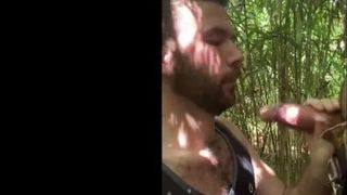 Handsome Otter Sucks Married Man in the Woods jmasonfoxxxy - BussyHunter.com