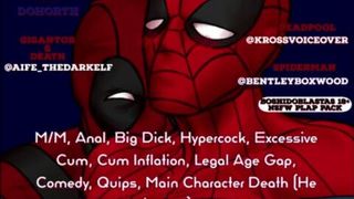 Deadpool Gets Fucked by Spiderman's Gigantic Cock Cmakesp - BussyHunter.com