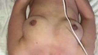 Open Mouth Tunnel Ring Gag Blowjob Facefuck until he Cums in MILF