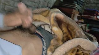 Big Cock Masturbation on Bed Desimast - BussyHunter.com