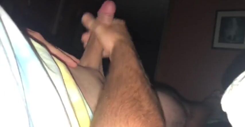 Taking Care of my Morning Wood in Bed while all alone and then Cleaning up my Cumshot with my Mouth Jetsfan1983 - BussyHunter.com