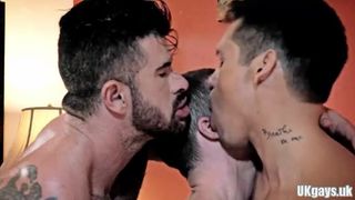 tattoo gay double penetration and creampie3