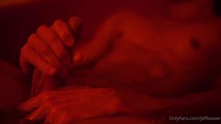 Jeff Kasser - In the bathtub, watching porn and pleasuring myself through climax