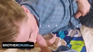 Naughty Twink Britain Wesbury needs Step Brother's Fat Cock to end his Wet Dreams - BrotherCrush SeeBussy.com