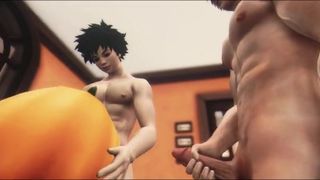 Hero's Halloween 2022 - Pumpkin Pie - Kacchan x Deku - my Hero Academia 3D Animation Parody Llama Del Geh - BussyHunter.com 2