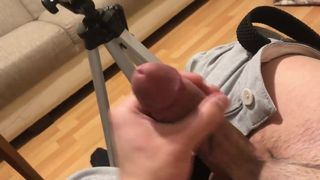 Quick solo jerk off and making a mess over my cock and hand Kurtdovmeli - Gay Fans BussyHunter.com
