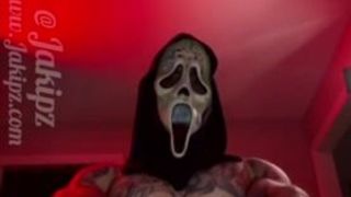 Jerking off in my Scream mask Halloween Special Jake Andrich Jakipz - Gay Fans BussyHunter.com