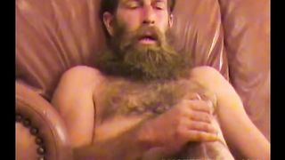 Homeless guy makes a few bucks by jerking his rod for this video