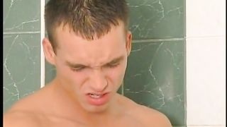Hot gay boyfriends suck and fuck in the shower