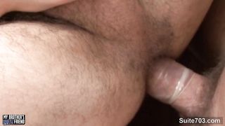 Horny gays kissing and fucking