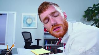Fisting Central - ginger guy gets fisted by his boss at the office (no 102954)