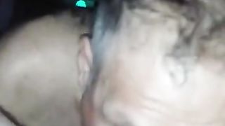 Older daddy sucking younger man's cock - 2 