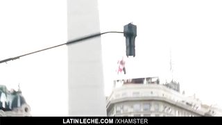 LatinLeche - Latin Boy Gets to Suck Giant Cock 