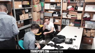 YoungPerps- Cute Boy Caught Stealing Cell Phones Gets Fucked 