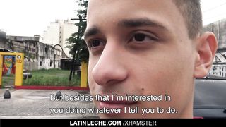 LatinLeche - Straight Dudes Jerk Off With Each Other 